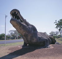 Crocodile Statue - Accommodation Mooloolaba