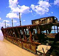 Maheno Shipwreck - Accommodation Mooloolaba