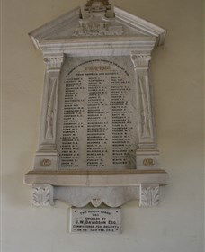 Warwick Railway Memorial Honour Board - Accommodation Mooloolaba 0