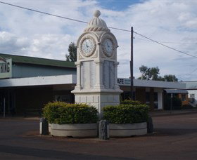 Barcaldine War Memorial Clock - Accommodation Mooloolaba 0