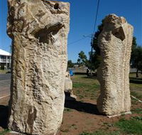 Fossilised Forrest Sculptures - Accommodation Mooloolaba