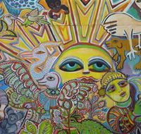 The Painting of Life by Mirka Mora - Accommodation Mooloolaba