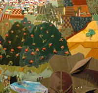 Griffith Regional Theatre Soft Sculptured Curtain - Accommodation Mooloolaba