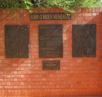John OBrien Commemorative Wall - Accommodation Mooloolaba