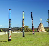 Maclean Tartan Power Poles - Accommodation Mooloolaba