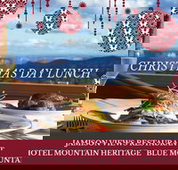 Christmas Day Lunch Hotel Mountain Heritage - Accommodation Mooloolaba