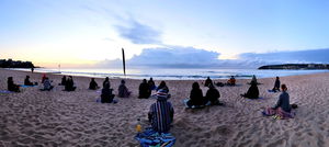 Making Meditation Mainstream Free Beach Meditation Session Mooloolaba