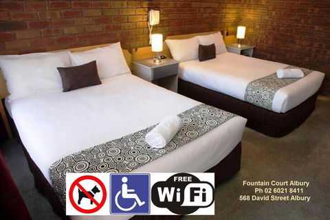 Fountain Court Motor Inn Albury - Accommodation Mooloolaba 7