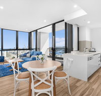 Grand Beach Views in 2-Bed Apartment With Balcony - Accommodation Mooloolaba
