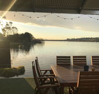 Shack built over the Murray River - Accommodation Mooloolaba