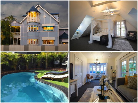 The Turret House - The Entire Middle Level - Accommodation Mooloolaba 0