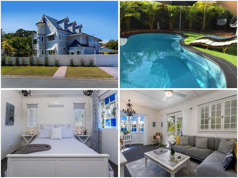 The Turret House - The Entire Middle Level - Accommodation Mooloolaba 1