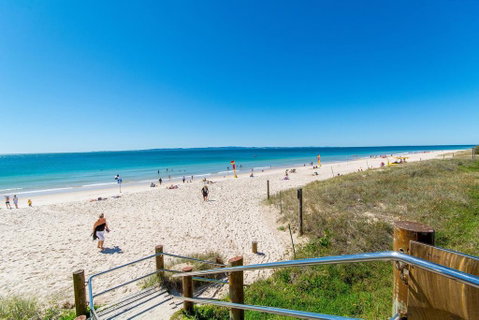 Views Of Moreton Island From Balcony At Beachside Haven Rickman Pde, Woorim - Accommodation Mooloolaba 3
