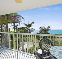 Views of Moreton Island from balcony at Beachside Haven Rickman Pde Woorim - Accommodation Mooloolaba