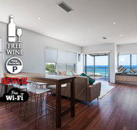 2BR Coolum Beachfront  180 Views  Wine Netflix - Accommodation Mooloolaba