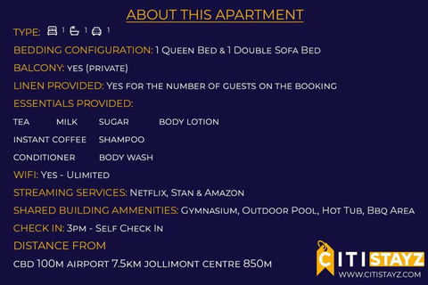 Perfectly Located Modern Apartment - Canberra CBD - Accommodation Mooloolaba 2