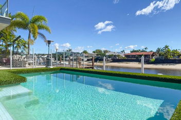 Remarkable Six Bedroom Waterfront Home! Perfect For The Extended Family with Accommodation Mooloolaba