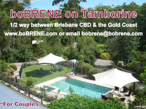 BoBRENE On Tamborine Nude Retreat - Cosy Chalet - Accommodation Mooloolaba 0