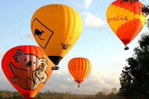 Natural Bridge & Springbrook Waterfalls Tour + Hot Air Balloon With Breakfast - Accommodation Mooloolaba 0
