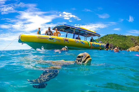 Great Barrier Reef Scenic Flight And Ocean Rafting Whitehaven Beach Day Trip - Accommodation Mooloolaba 1