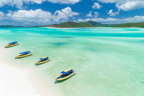 Great Barrier Reef Scenic Flight And Ocean Rafting Whitehaven Beach Day Trip - Accommodation Mooloolaba 2