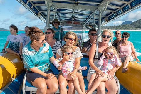 Ocean Rafting Tour To Whitehaven Beach, Hill Inlet Lookout & Top Snorkel Spots - Accommodation Mooloolaba 3