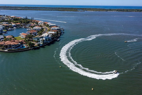 Jet-Boat Ride And Helicopter Flight From The Gold Coast - Accommodation Mooloolaba 1