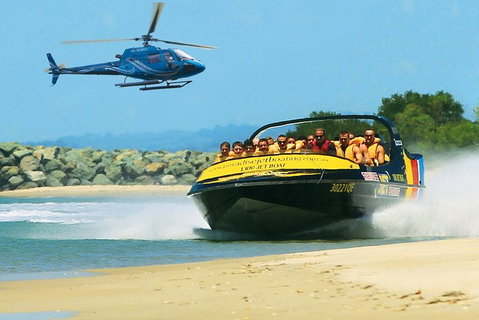 Jet-Boat Ride And Helicopter Flight From The Gold Coast - Accommodation Mooloolaba 3